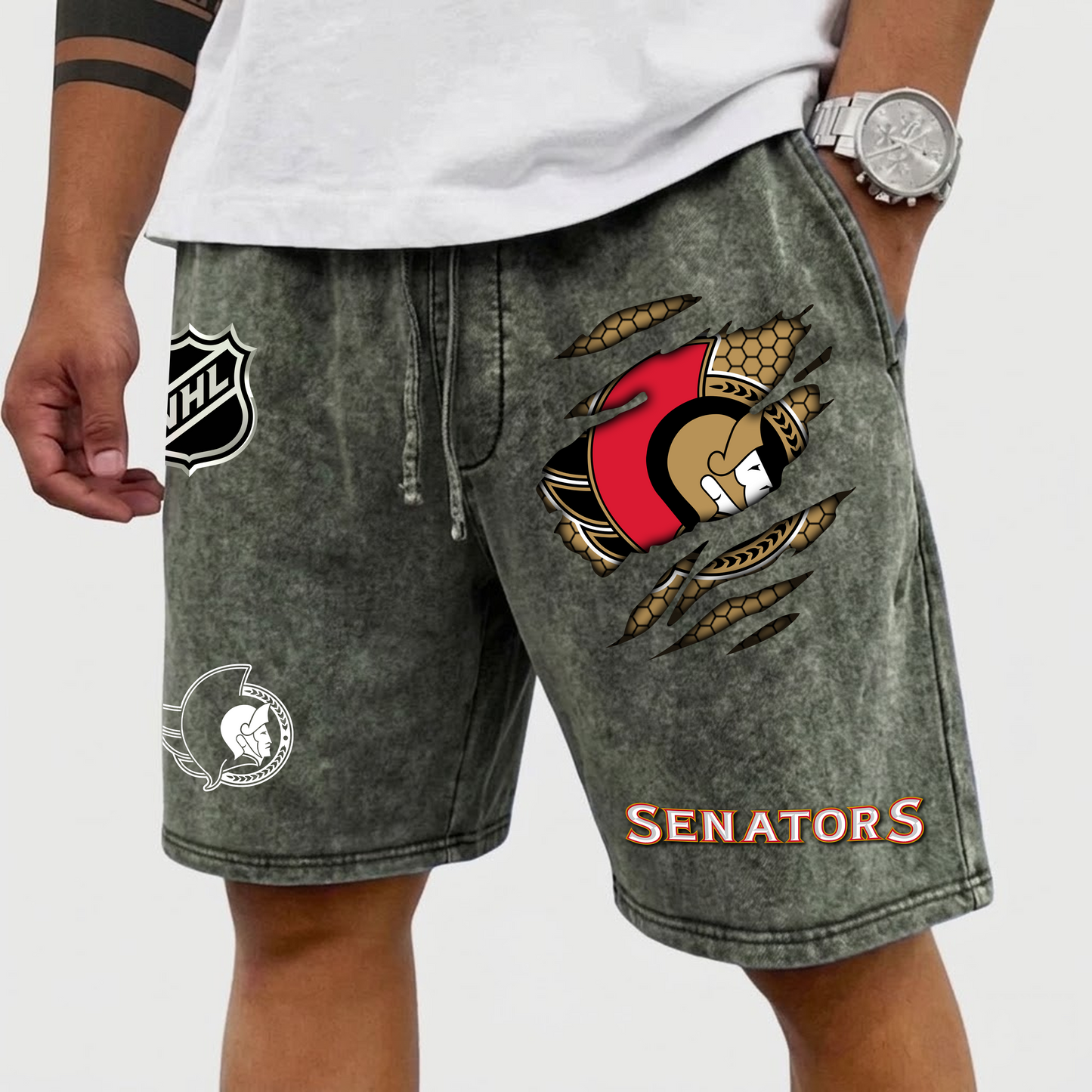 PREMIUM NHL X OS WASH SHORTS FOR SUMMER HOLIDAY NDT VHM  070426