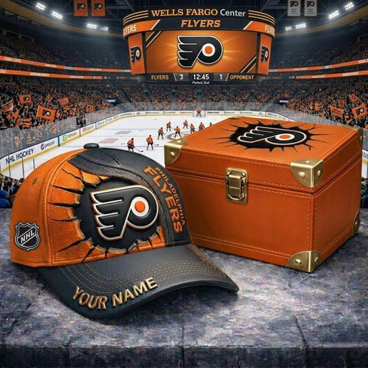 PREMIUM NHL X PF CRACK CUSTOM NAME HAT NDT NHM 140426
