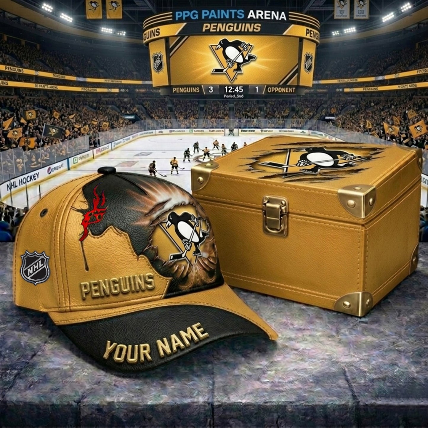 PREMIUM NHL X PP JESUS CRACK CUSTOM NAME HAT V30 NDT NHM 140526