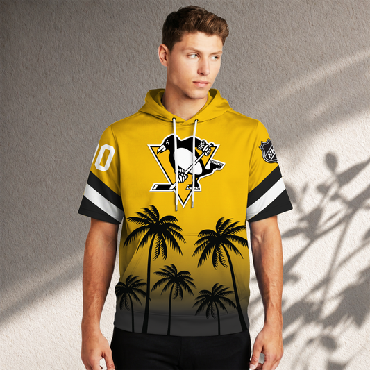 PREMIUM NHL X PP Short Sleeve Hoodie T-Shirt FOR SUMMER HOLIDAY NDT VHM 160526