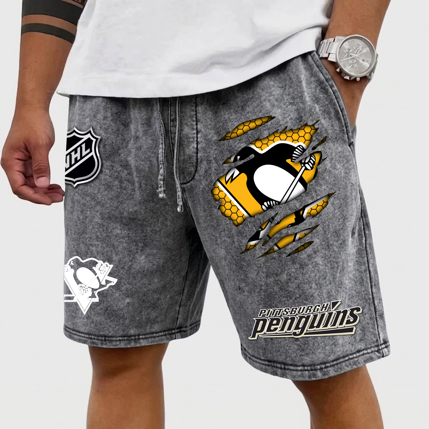 PREMIUM NHL X PP WASH SHORTS FOR SUMMER HOLIDAY NDT VHM  070426