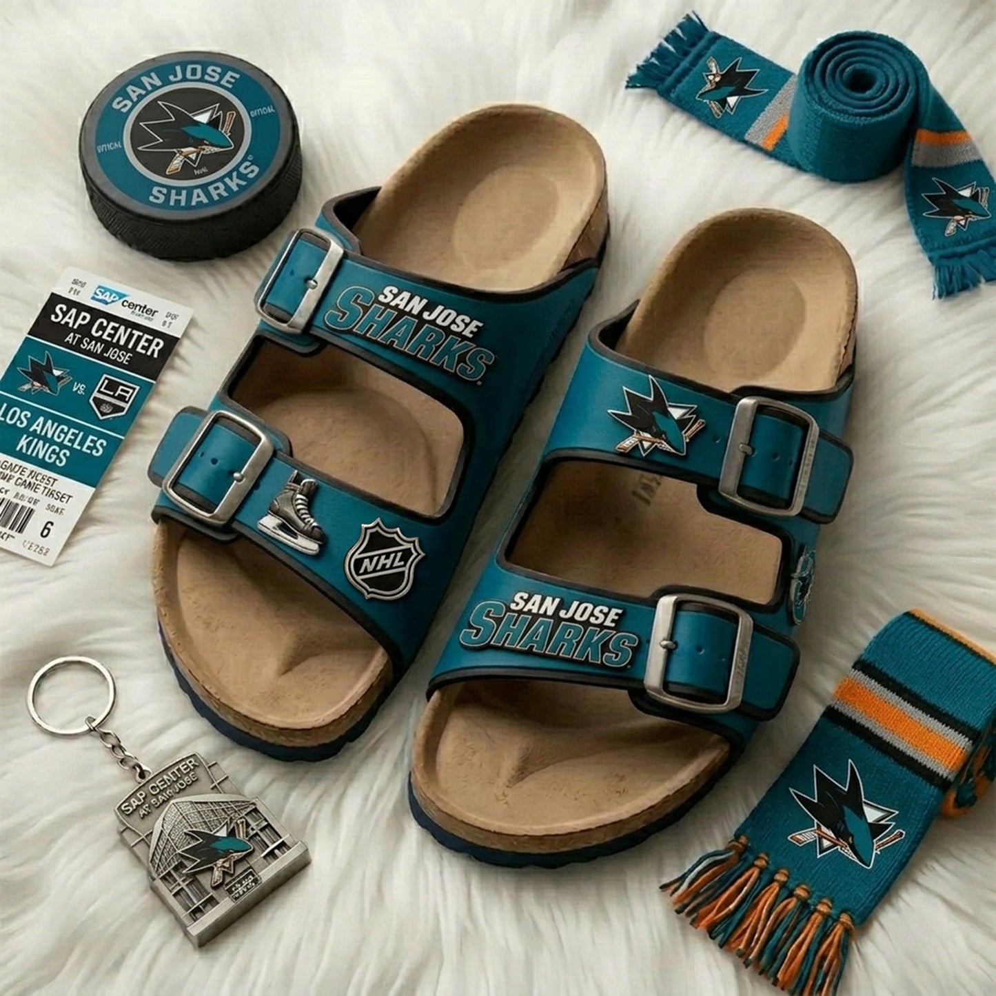 PREMIUM NHL X SJS Birken-Inspired Double-Strap Sandals For Summer Holiday V3 NDT NHM 180526