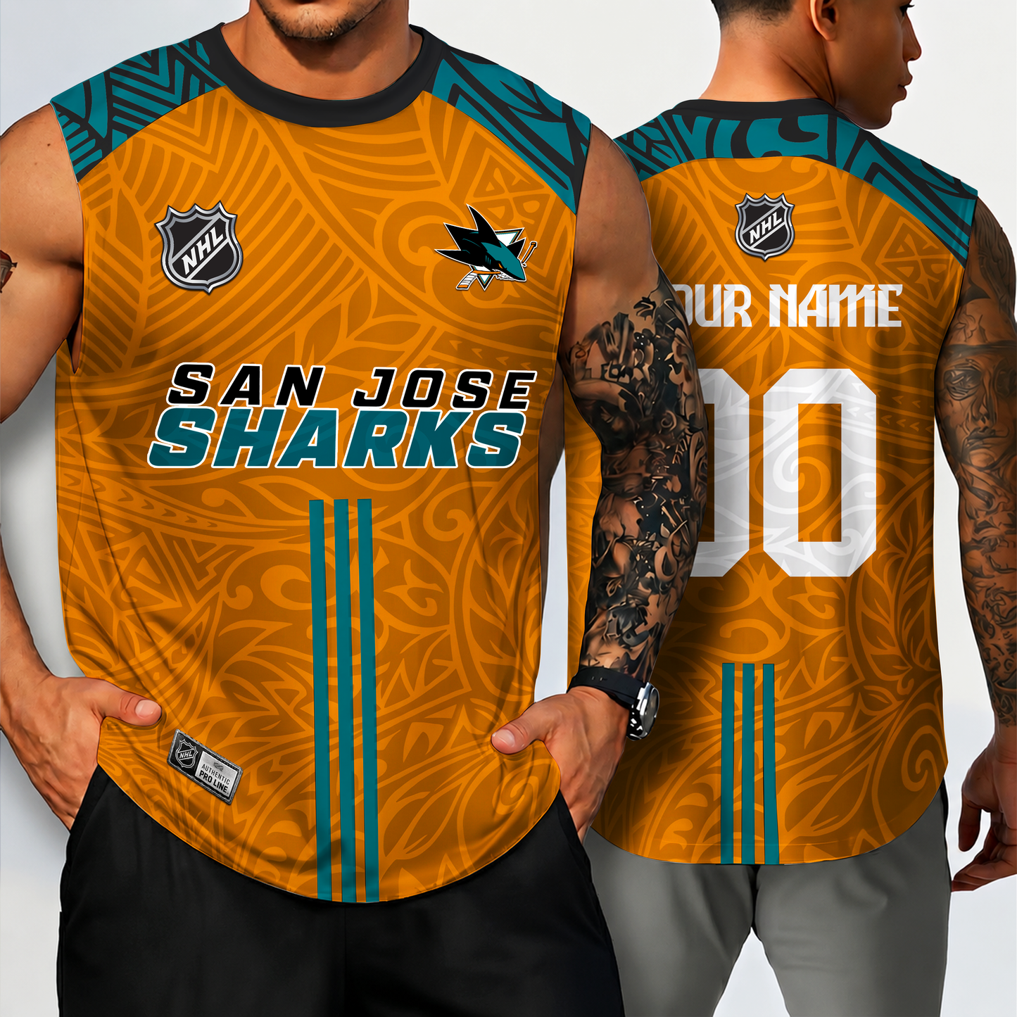 PREMIUM NHL X SJS Personalized Tank Top V2 Gift For Fans NDT VHM 160526
