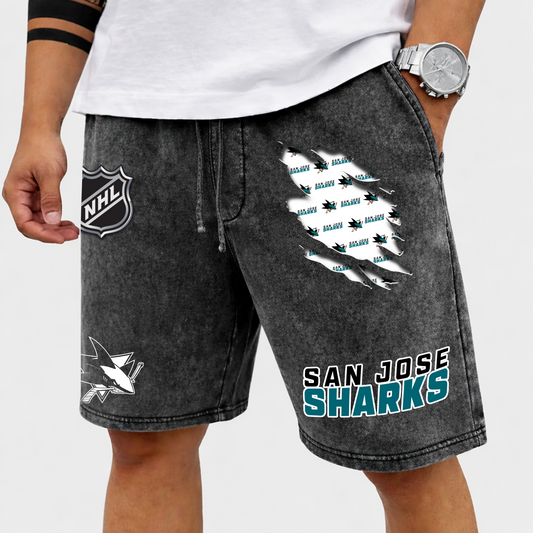 PREMIUM NHL X SJS WASH SHORT FOR SUMMERS HOLIDAY V2 NDT VHM 080426