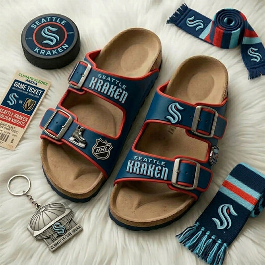 PREMIUM NHL X SK Birken-Inspired Double-Strap Sandals For Summer Holiday V3 NDT NHM 180526