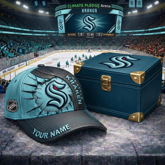 PREMIUM NHL X SK CRACK CUSTOM NAME HAT NDT NHM 140426
