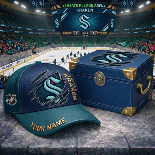 PREMIUM NHL X SK CRACK CUSTOM NAME HAT NDT NHM 160426
