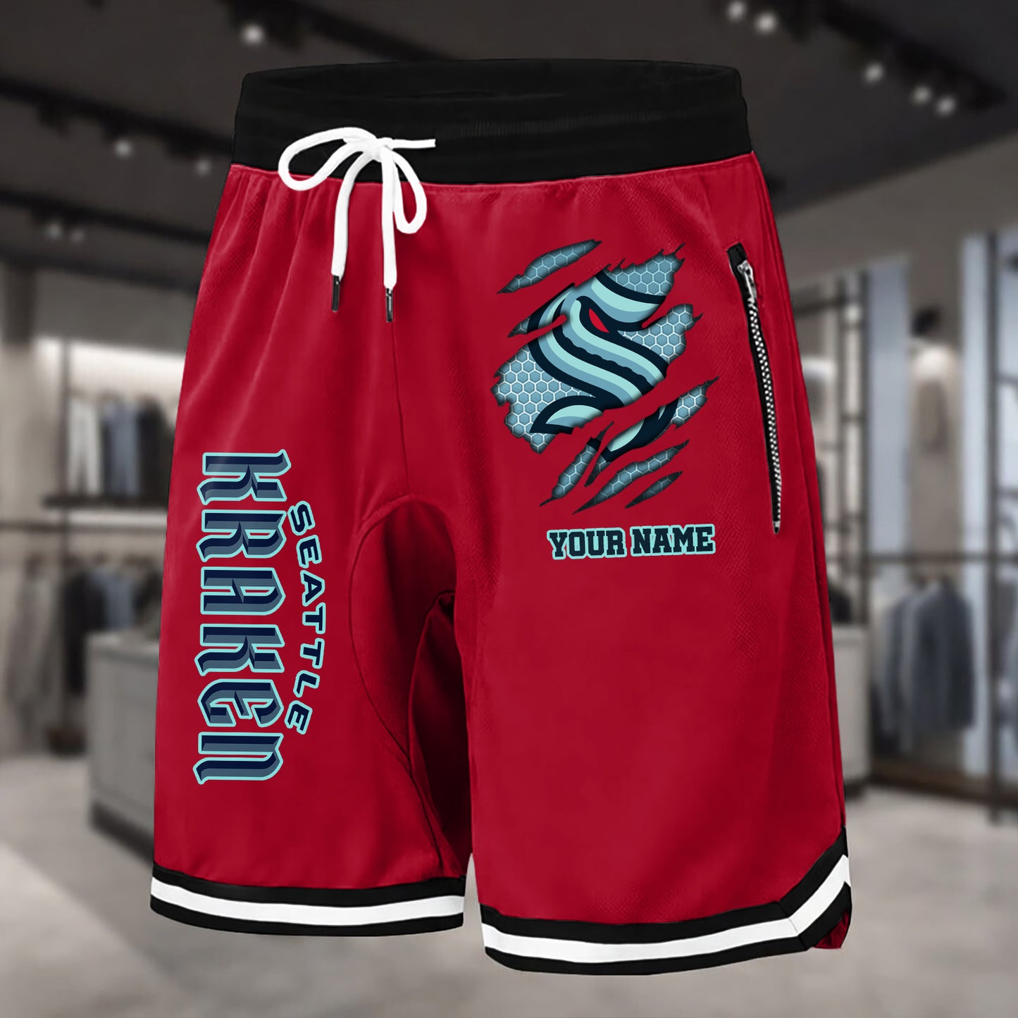 PREMIUM NHL X SK Summer Fitness Breathable Basketball Shorts NDT NHM 240426