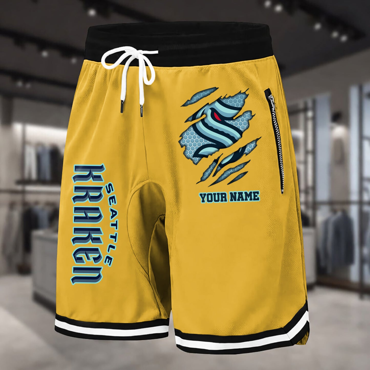 PREMIUM NHL X SK Summer Fitness Breathable Basketball Shorts NDT NHM 240426