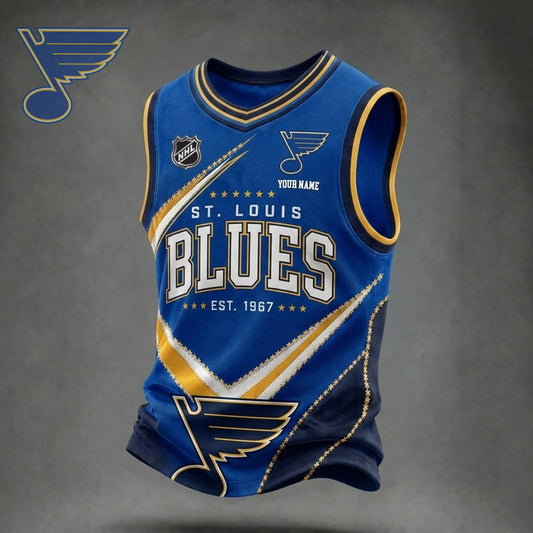 PREMIUM NHL X SLB Game Day V-Neck Tank Top Custome Shirt NDT NHM 060626