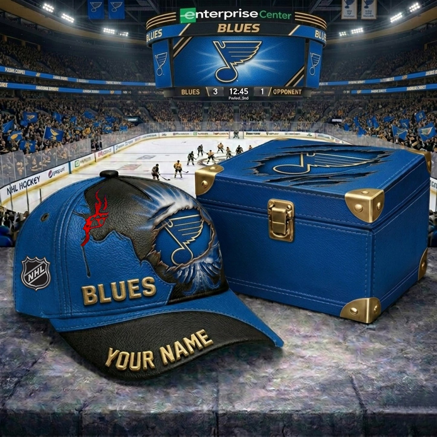 PREMIUM NHL X SLB JESUS CRACK CUSTOM NAME HAT V30 NDT NHM 140526