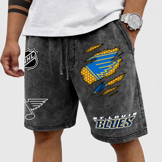 PREMIUM NHL X SLB WASH SHORTS FOR SUMMER HOLIDAY NDT VHM  070426