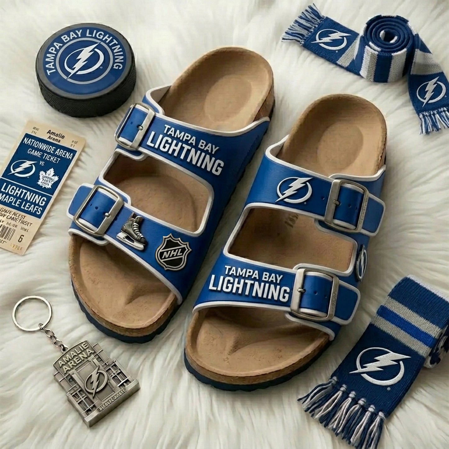 PREMIUM NHL X TBL Birken-Inspired Double-Strap Sandals For Summer Holiday V3 NDT NHM 180526