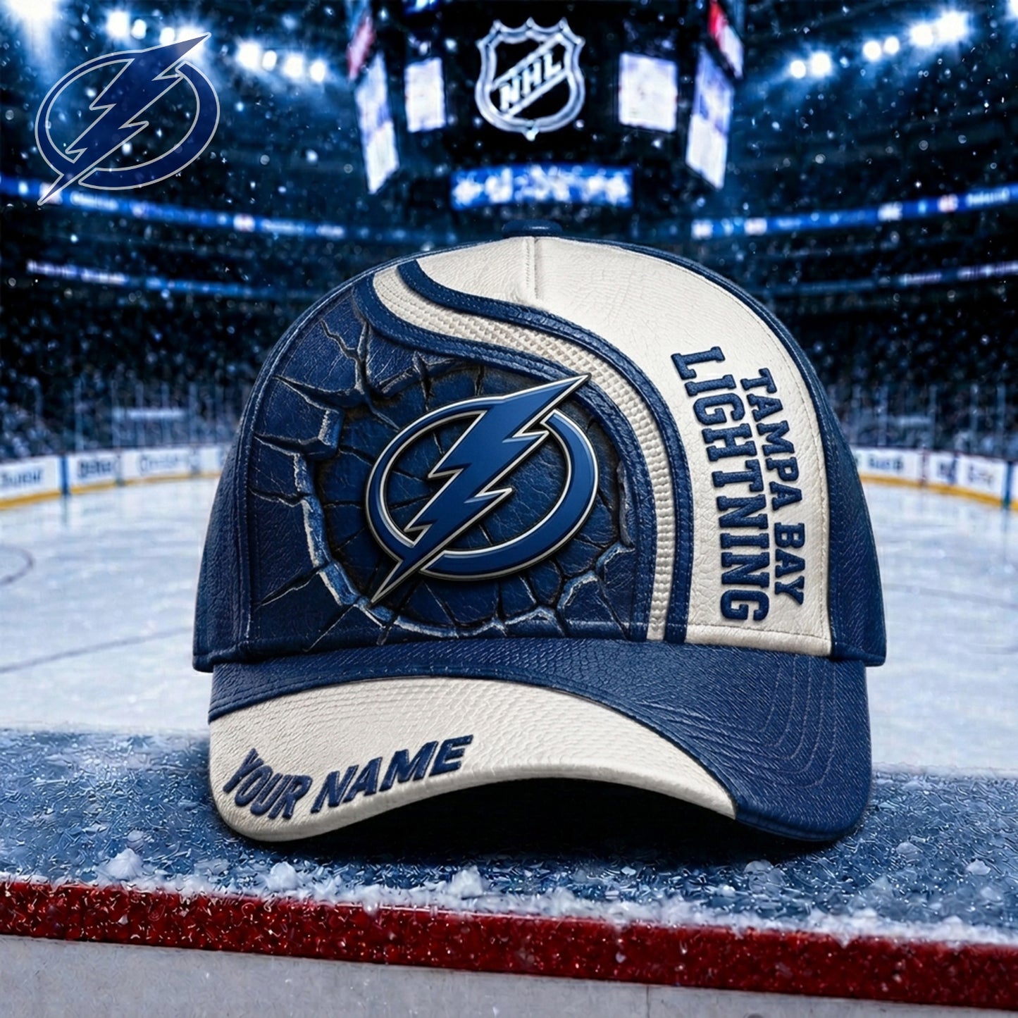 PREMIUM NHL X TBL Embroidered Hockey Custom Name HAT NDT NHM 250526
