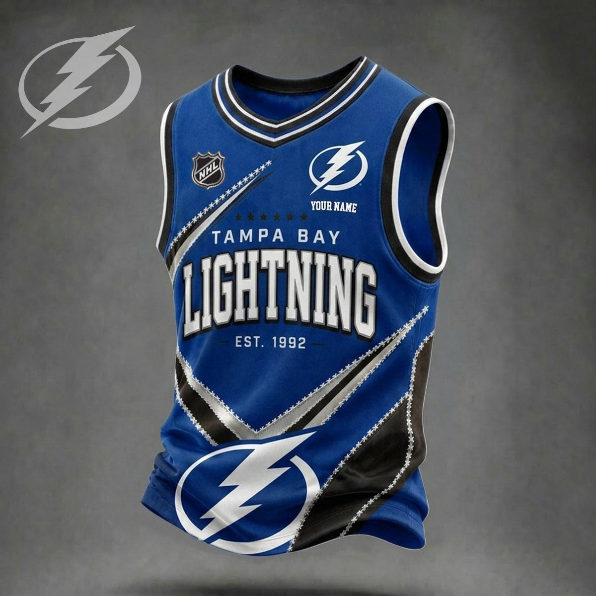 PREMIUM NHL X TBL Game Day V-Neck Tank Top Custome Shirt NDT NHM 060626