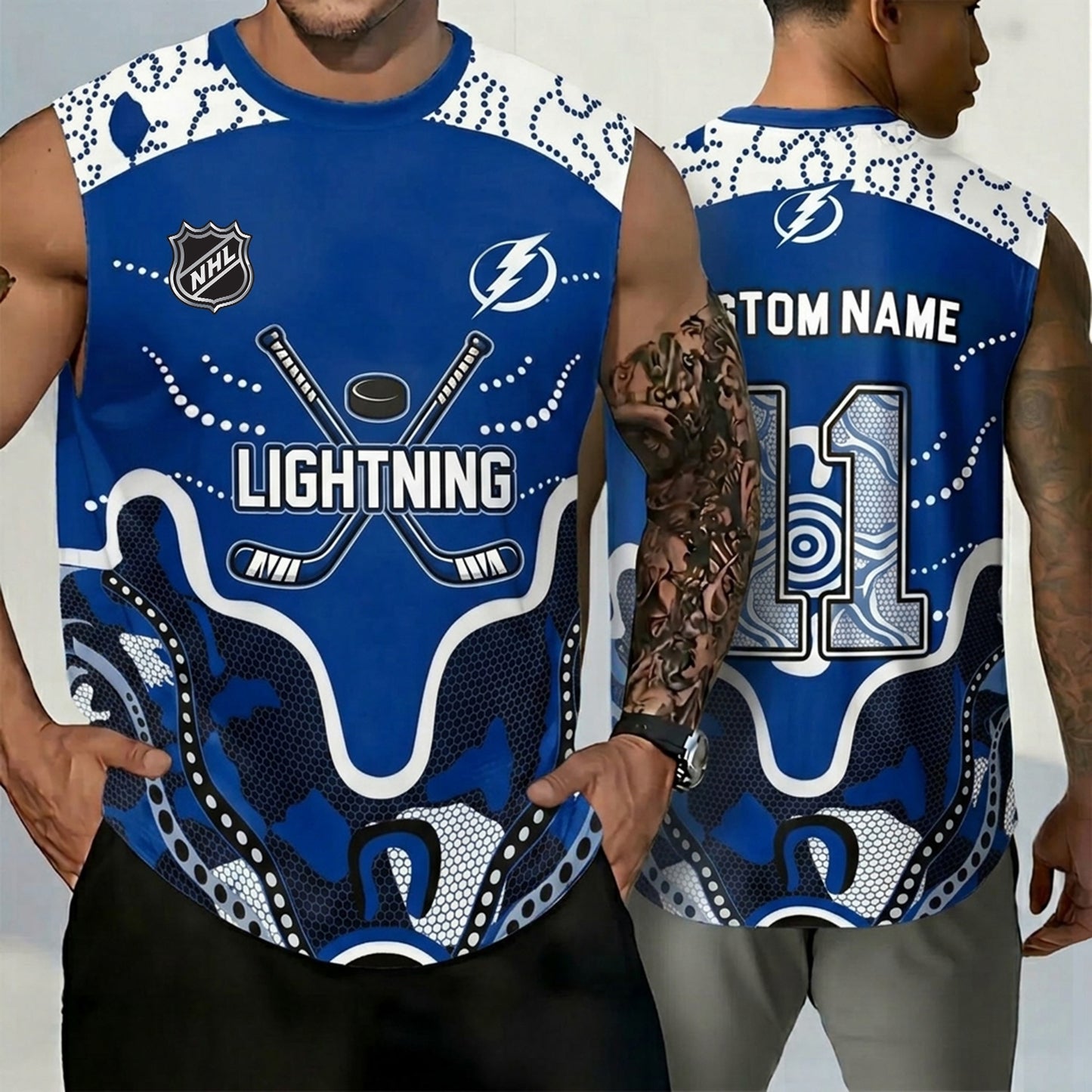 PREMIUM NHL X TBL Personalized Tank Top Limited Editions NDT NHM 160526