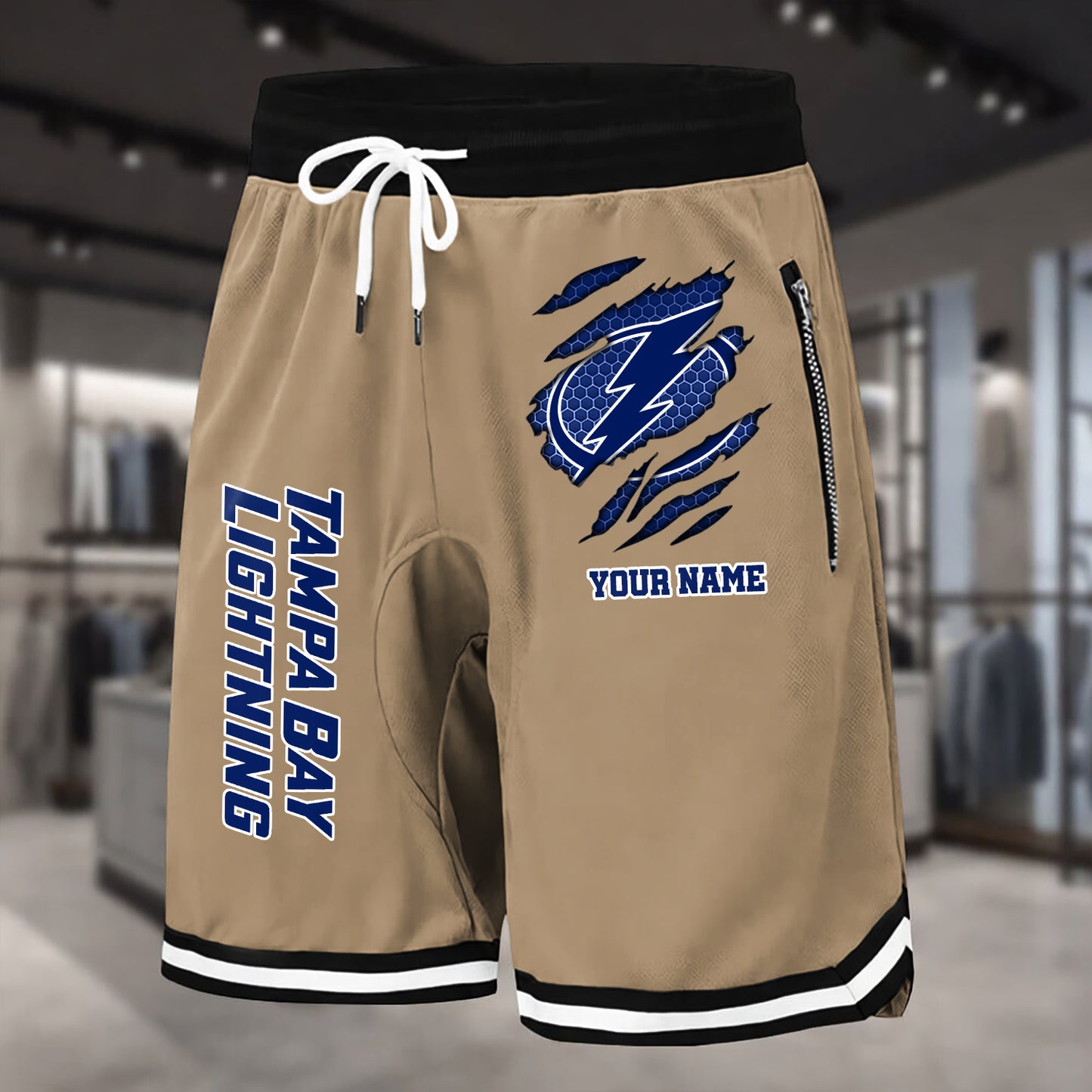 PREMIUM NHL X TBL Summer Fitness Breathable Basketball Shorts NDT NHM 240426