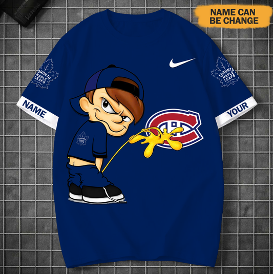 PREMIUM NHL X TML Funny Peeing Boy New Tshirt Custom Name NDT VHM 160426