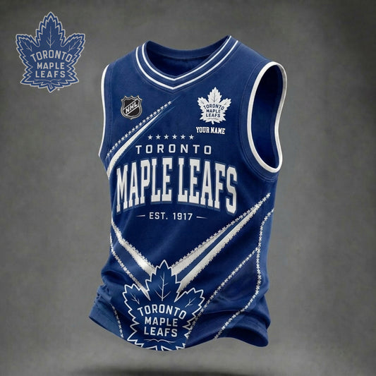 PREMIUM NHL X TML Game Day V-Neck Tank Top Custome Shirt NDT NHM 060626