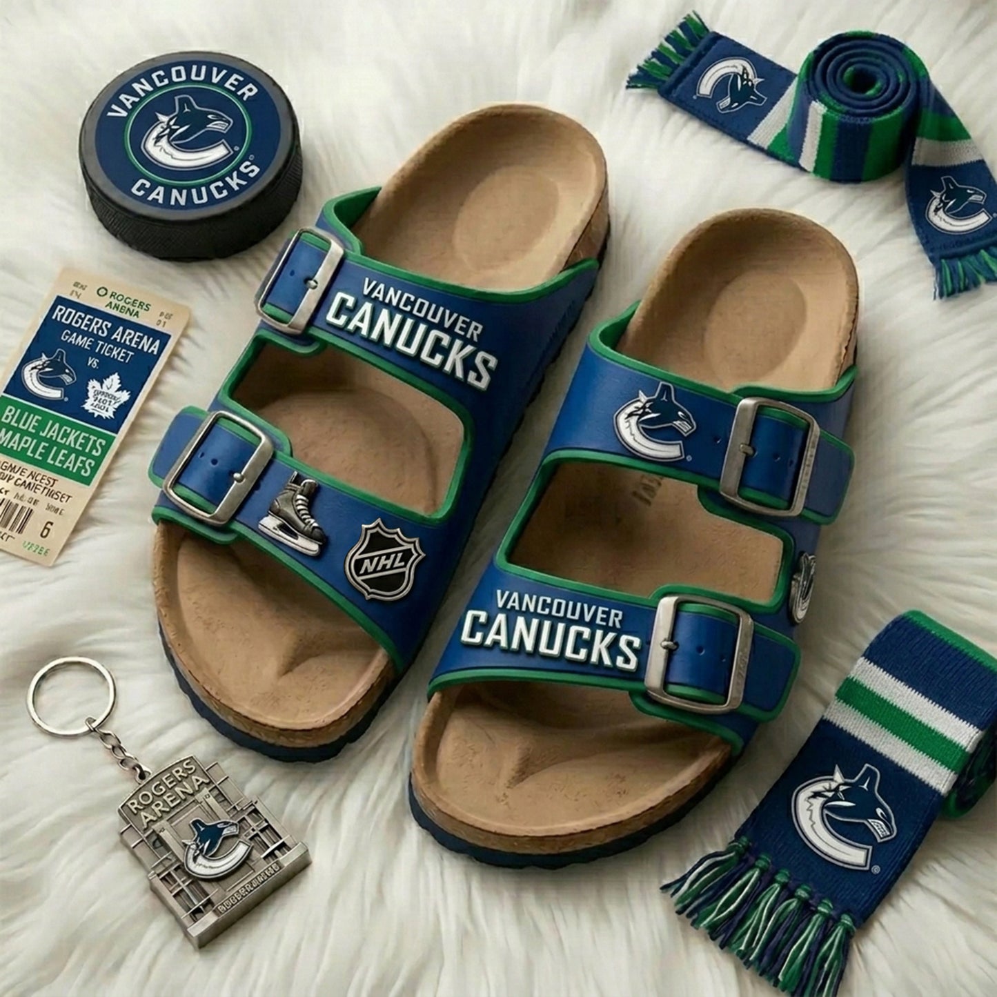 PREMIUM NHL X VC Birken-Inspired Double-Strap Sandals For Summer Holiday V3 NDT NHM 180526