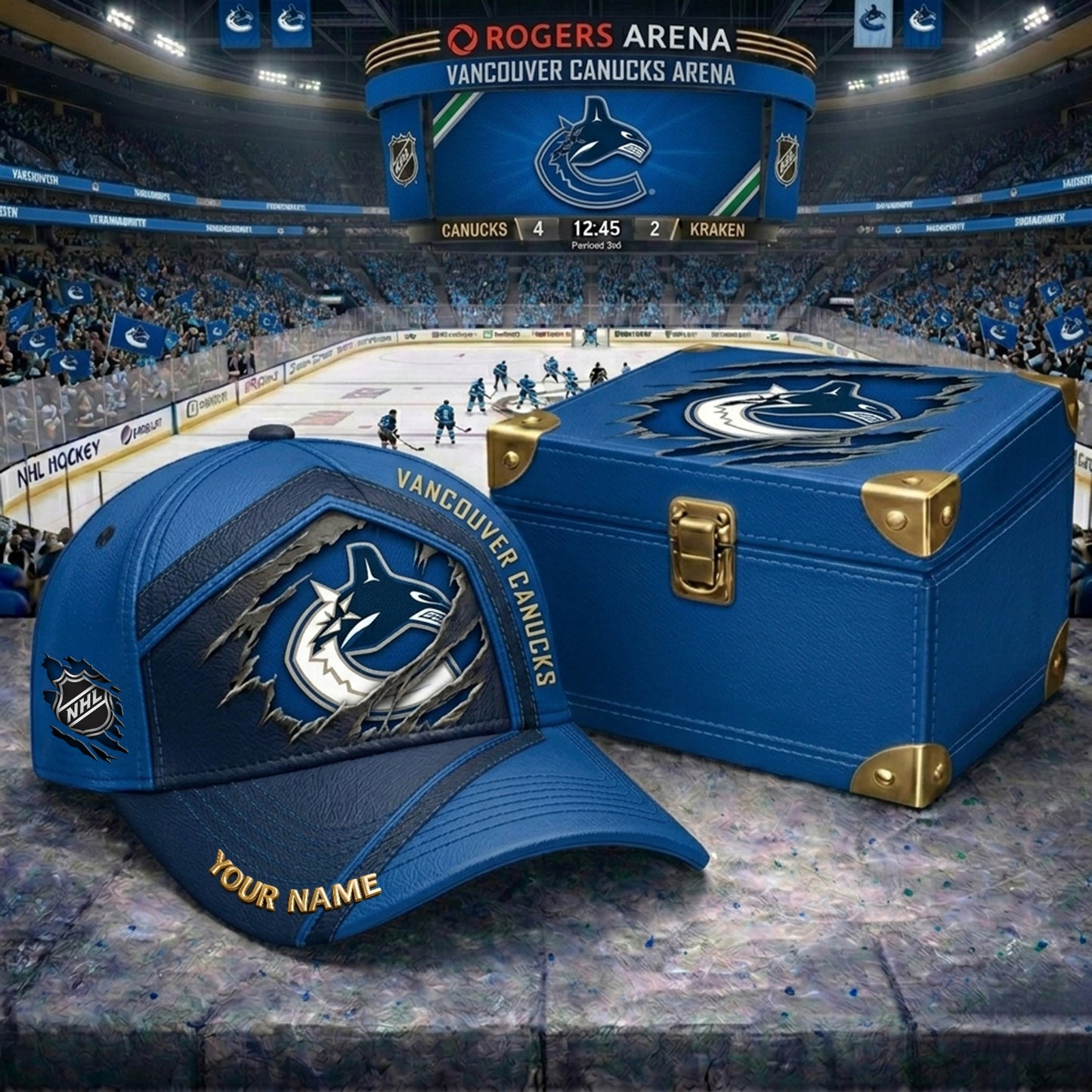 PREMIUM NHL X VC CRACK CUSTOM NAME V3 PLUS HAT NDT NHM 210426