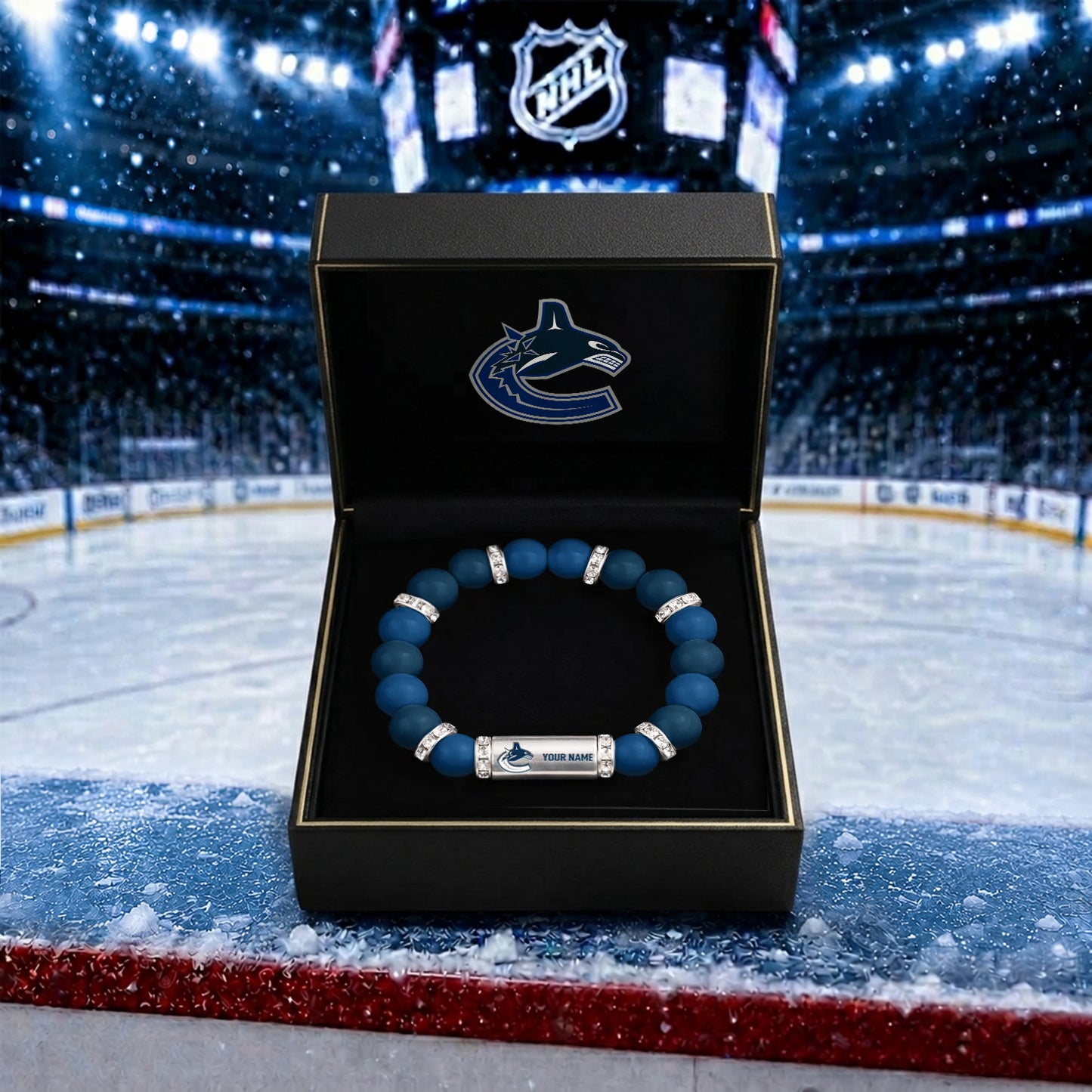 PREMIUM NHL X VC Custom Name Handcrafted Lucky Energy Bracelet Gift For Fans - Limited Edition NDT NHM 270526