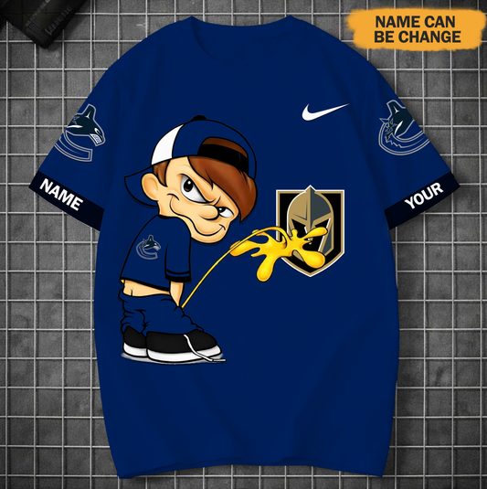 PREMIUM NHL X VC DRW Funny Peeing Boy New Tshirt Custom Name NDT VHM 160426