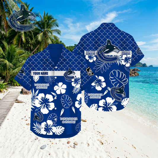 PREMIUM NHL X VC Hawaiian Shirt Custom Name For Summer Holiday NDT VHM 270426