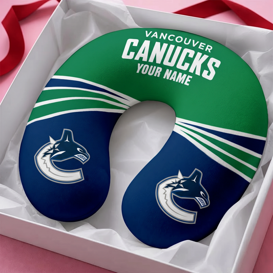 PREMIUM NHL X VC Neck Pillow Custome Name For Fan NDT VHM 150526