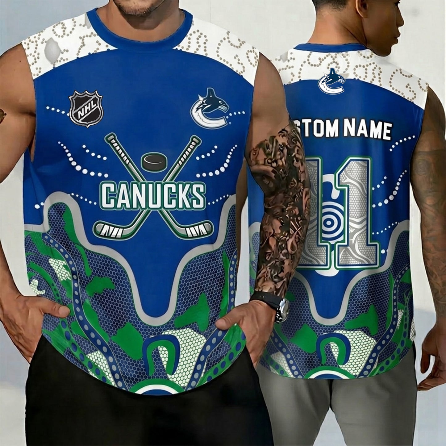 PREMIUM NHL X VC Personalized Tank Top Limited Editions NDT NHM 160526