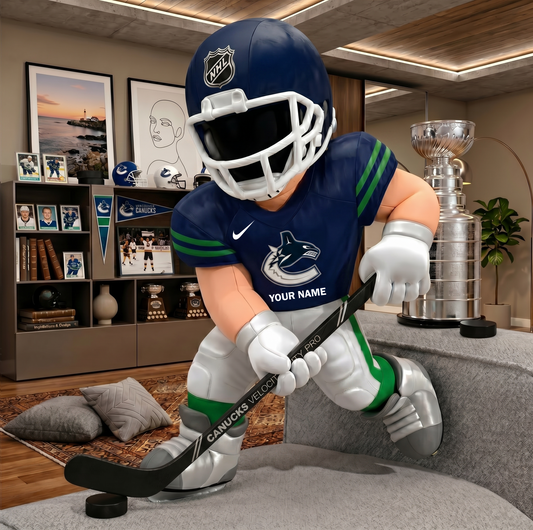 PREMIUM NHL X VC Players Custom Shape Pillow Custom Name Gifts FOR FAN NDT VHM 280526