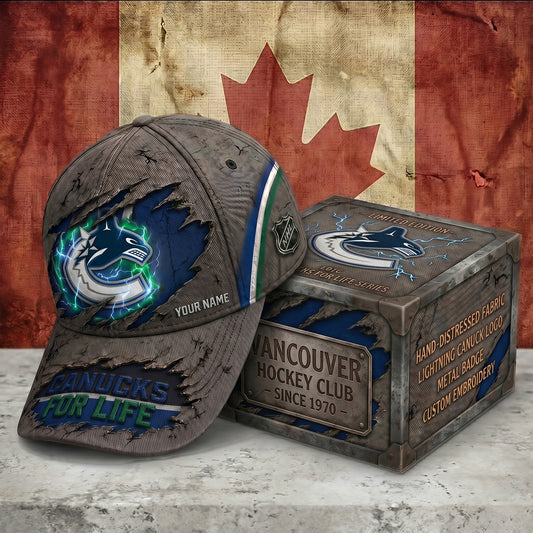 PREMIUM NHL X VC RETRO VINTAGE CUSTOM NAME HAT LIMIED EDITIONS NDT NTN 190526