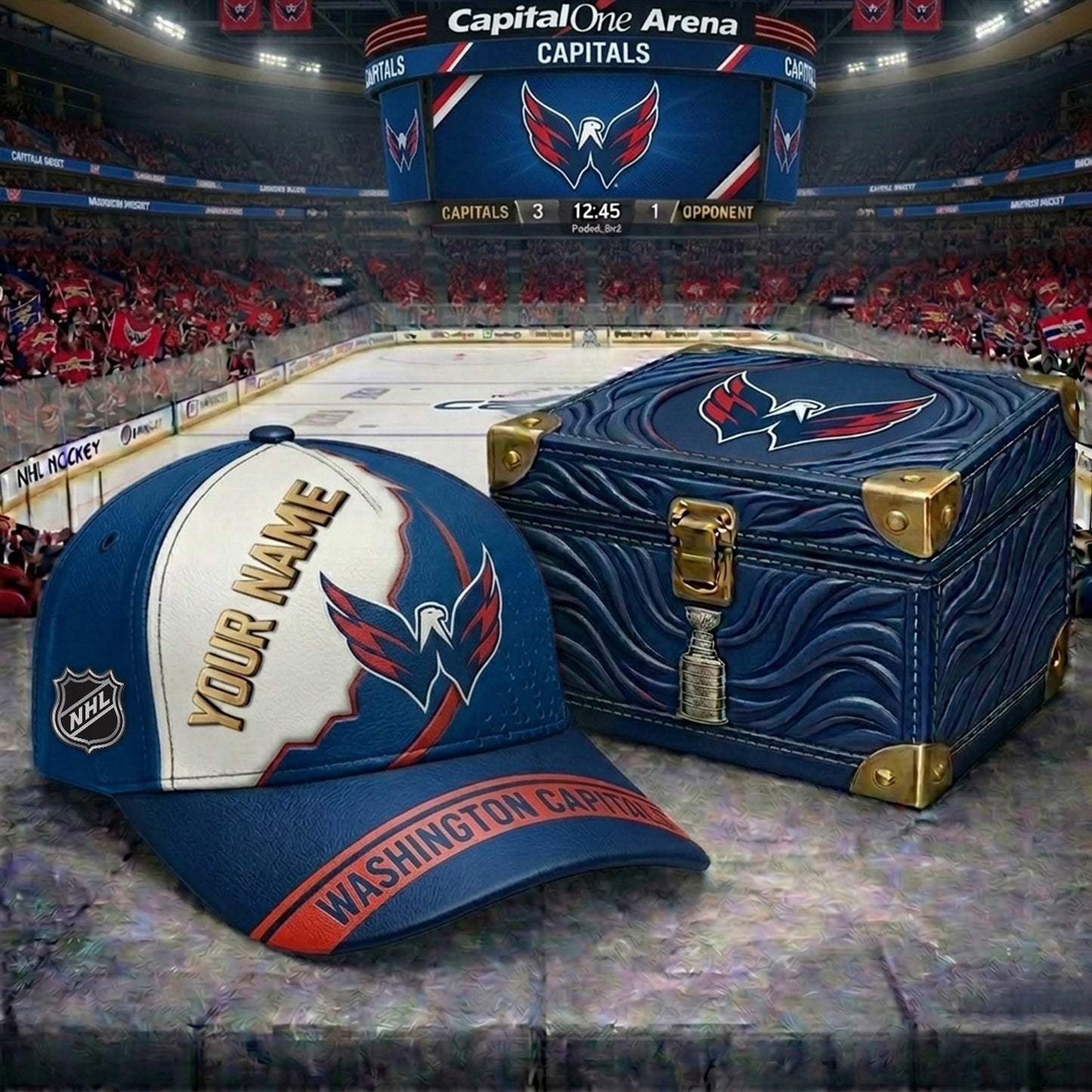 PREMIUM NHL X WC CRACK CUSTOM NAME V4 HAT NDT NHM 200426