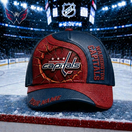 PREMIUM NHL X WC Embroidered Hockey Custom Name HAT NDT NHM 250526