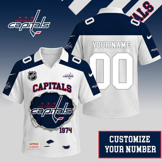 PREMIUM NHL X WC Streetwear Polo Shirt Custom Gifts For Fan NDT VHM 010626