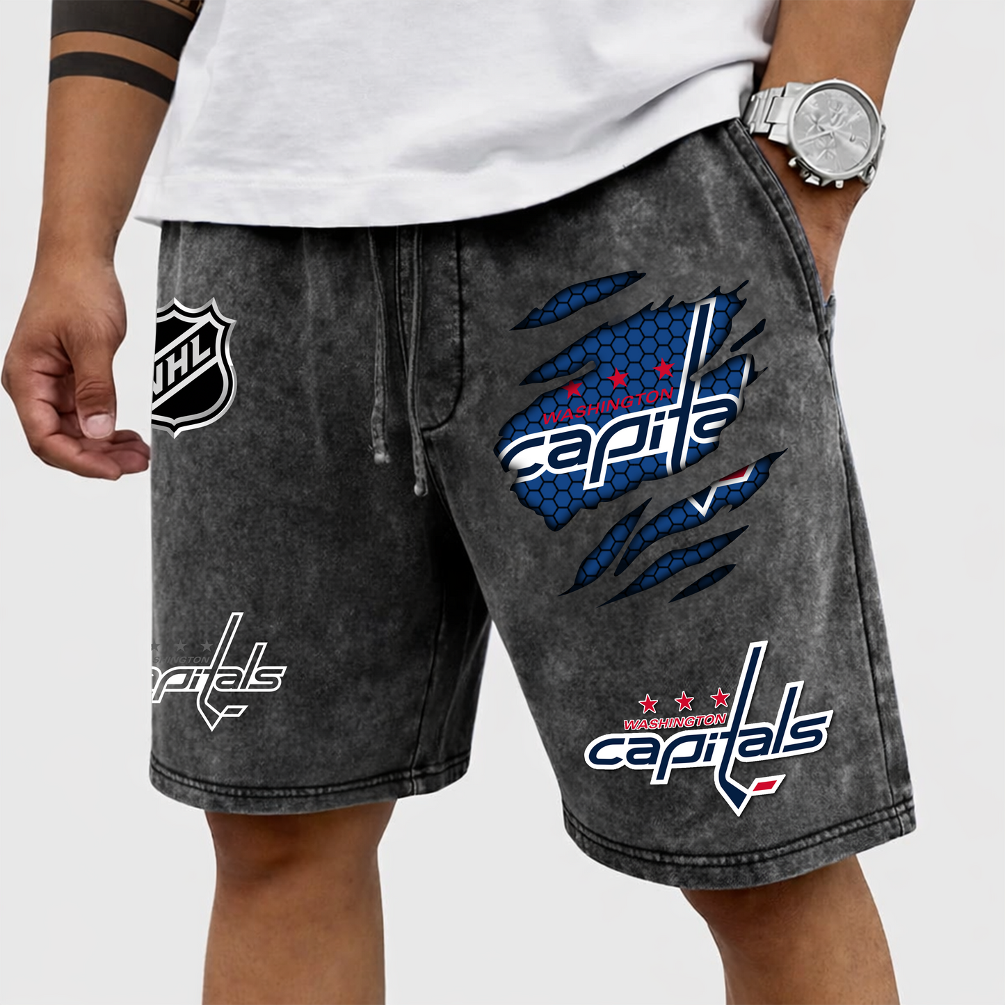 PREMIUM NHL X WC WASH SHORTS FOR SUMMER HOLIDAY NDT VHM  070426