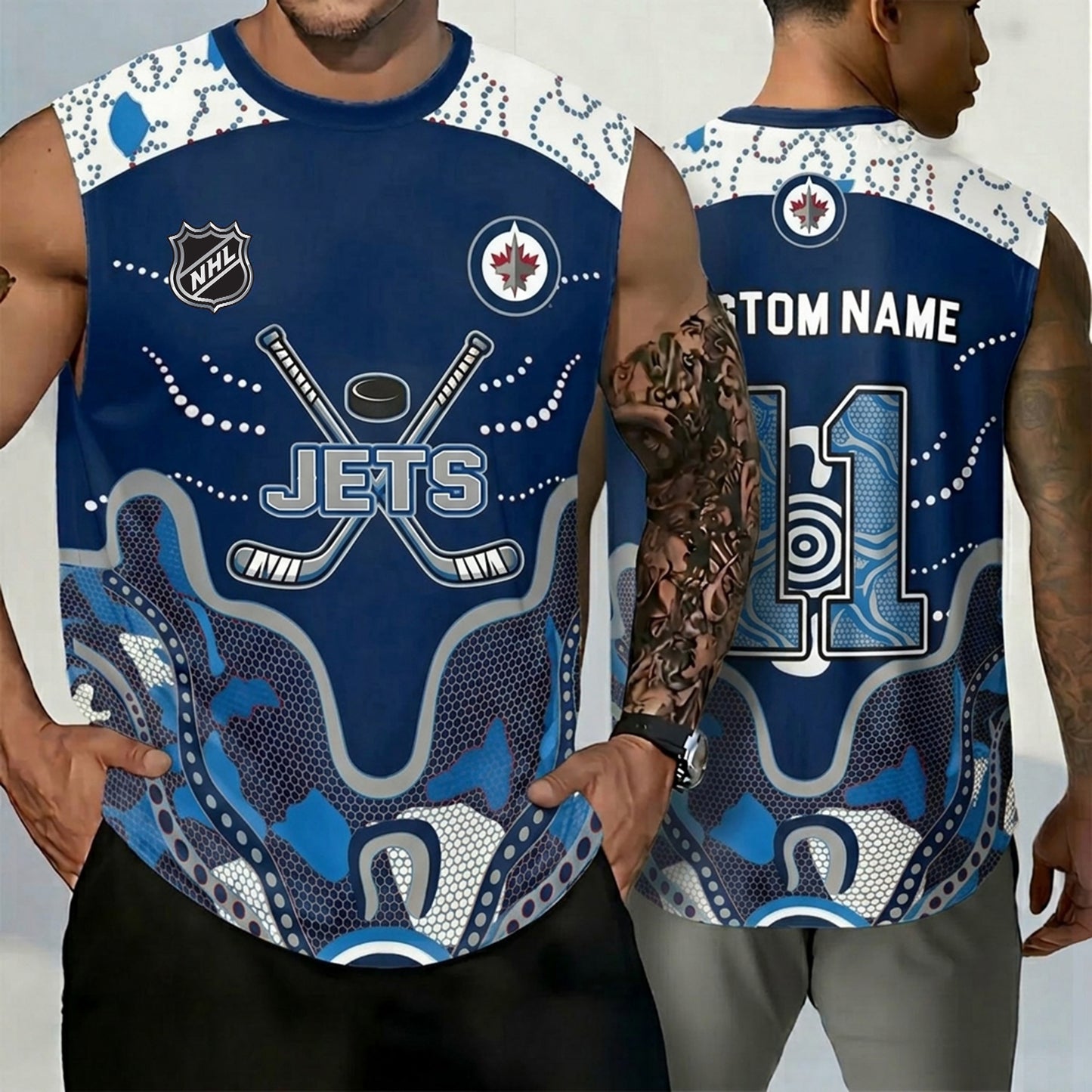PREMIUM NHL X WJ Personalized Tank Top Limited Editions NDT NHM 160526