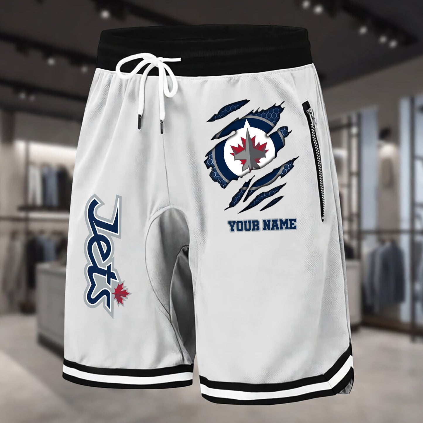 PREMIUM NHL X WJ Summer Fitness Breathable Basketball Shorts NDT NHM 240426