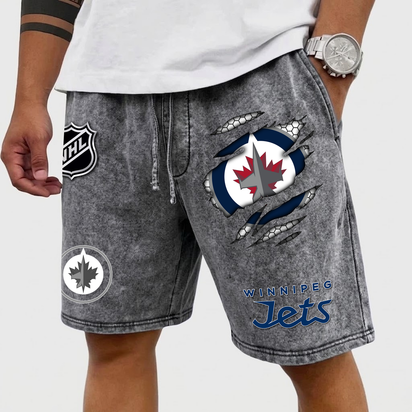 PREMIUM NHL X WJ WASH SHORTS FOR SUMMER HOLIDAY NDT VHM  070426