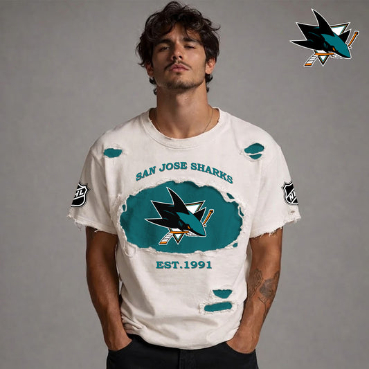 PREMIUM NHL  x SJS RETRO WASH SHIRT NDT NTN 080426
