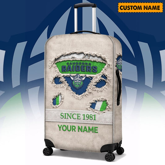 PREMIUM NRL X CR Vintage Luggage Cover Custom Name NDT LVH 310326