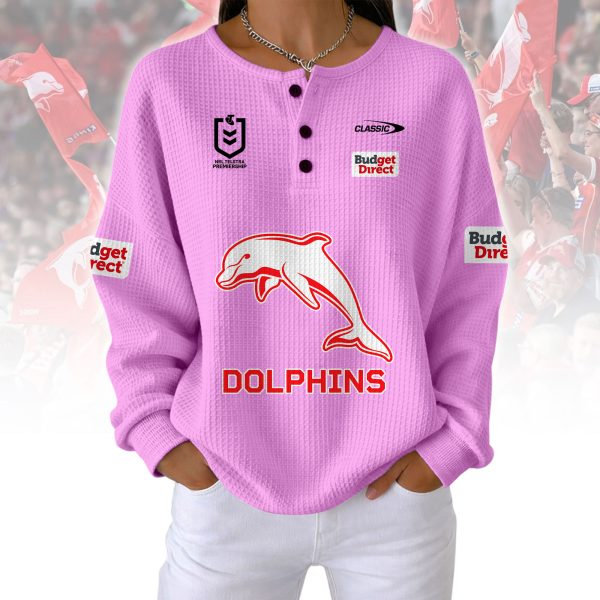 PREMIUM NRL X D Woman Waffle  Classic Hoodie NDT NQK 240326