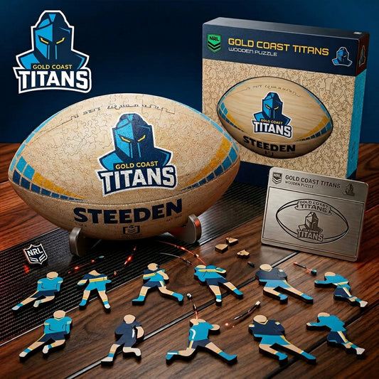 PREMIUM NRL X GCT 3D Wooden Puzzle Gift For Fan Limited Editions NDT NHM 030626