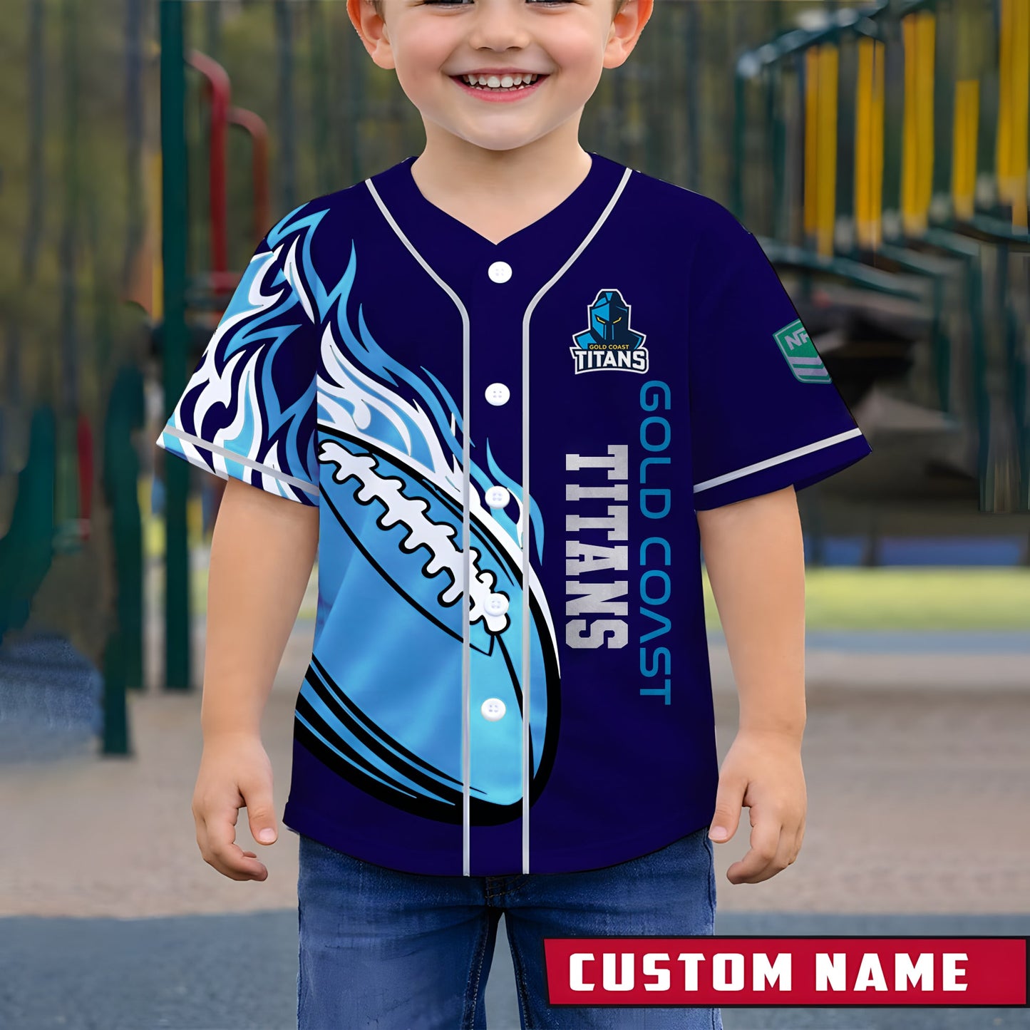 PREMIUM NRL X GCT New Youth Baseball Jersey Limited Editions NDT LVH