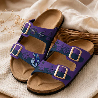 PREMIUM NRL  X MS Birken-Inspired Double-Strap Sandals For Summer Holiday NDT NTN 80526