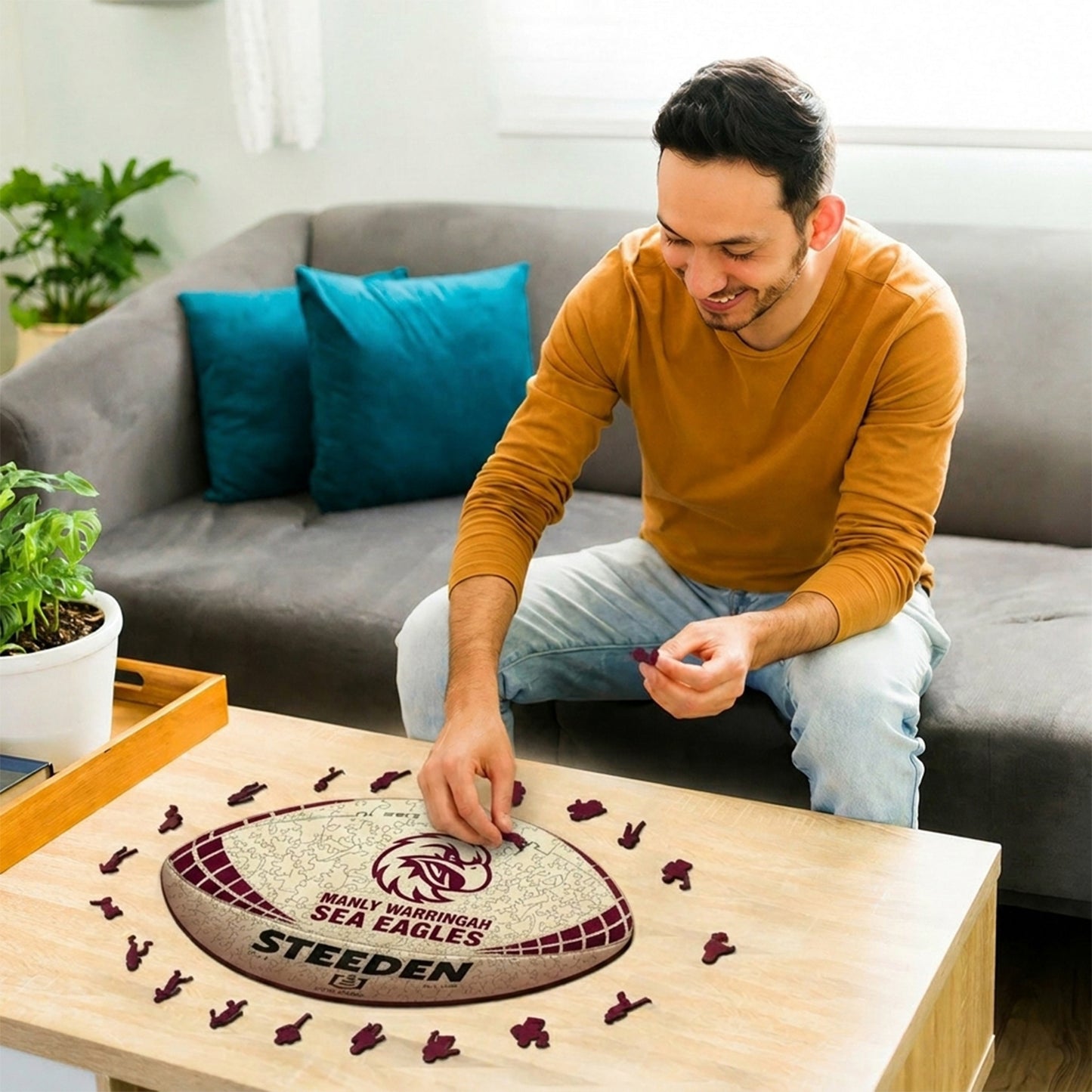 PREMIUM NRL X MWSE 3D Wooden Puzzle Gift For Fan Limited Editions NDT NHM 030626