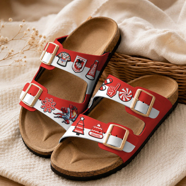 PREMIUM NRL  X SGID Birken-Inspired Double-Strap Sandals For Summer Holiday NDT NTN 80526