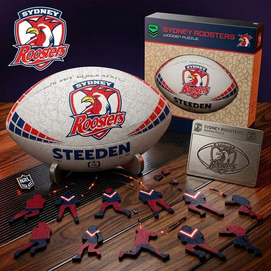 PREMIUM NRL X SR 3D Wooden Puzzle Gift For Fan Limited Editions NDT NHM 030626