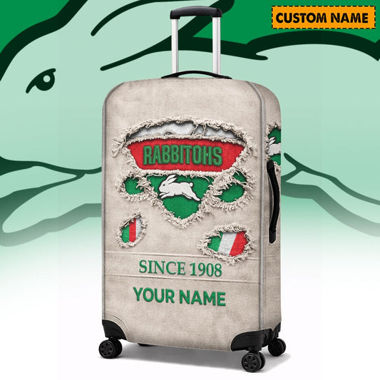 PREMIUM NRL X SSR Vintage Luggage Cover Custom Name NDT LVH 310326