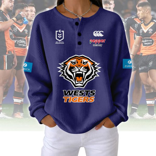 PREMIUM NRL X WT Woman Waffle  Classic Hoodie NDT NQK 240326